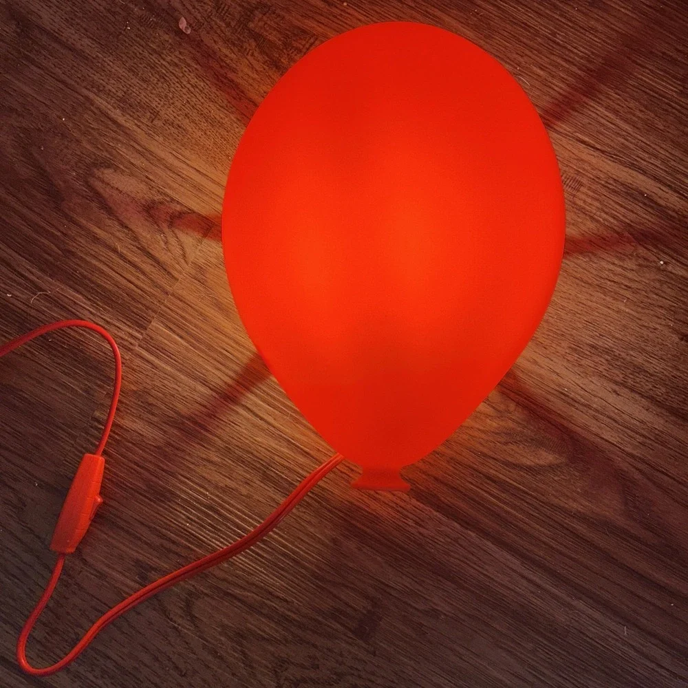 Vintage IKEA Dromminge Red Balloon Wall Light Fixture Children Decor 1999 IT